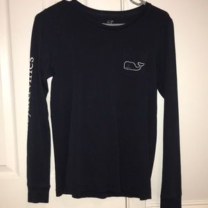 Vineyard Vines navy long sleeve